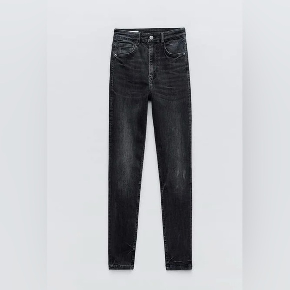Zara Denim - Zara high waisted skinny Jean size 8
